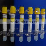 Plastic Vacuum Blood Collection Tube Made in China with Good quality/Gel&Clot activator tube