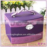 Handle Cosmetic Case With Lock