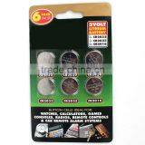 OEM Service Button Battery Blister Packing: 3V 6pcs CR2032 CR2025 CR2016 thumbnail-1