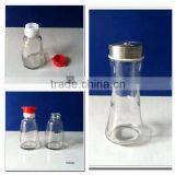 160ml Glass Spice Bottle Metal Cap With Hole DH453