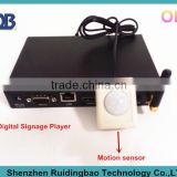 Best selling products 2014 digital signage,advertising,hd media player for advertising with motion sensor DS009-66