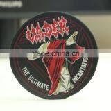 Self-adhesive Embroidery Fashion Design Woven Embroidery Patches Badge for Clothings / Best Selling Machine Woven Patches for fa thumbnail-3