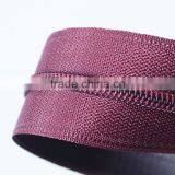 #5 Open End Nylon Coil Zippers 5# Nylon Separating Zipper thumbnail-5