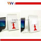 Page by Page Turn Fashionable Calendar USB Led Lamp thumbnail-4