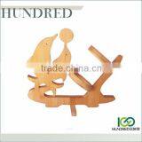 Factory Price HOT SALE & NOVELTY CRAFT BAMBOO WINE RACK thumbnail-1