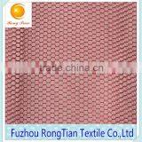 Wholesale Red Polyester 21gsm Organza Mesh Fabric for Wedding Dress