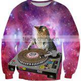 Fashion new design crewneck custom printing 3D sweatshirt