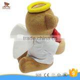 Good Quality Prayer Bear Plush Toy Custom Made Soft Prayer Bear Toy With Heart Shape Voice Recorder thumbnail-3