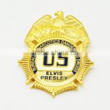 Good quality custom metal wholesale elvis presley badge