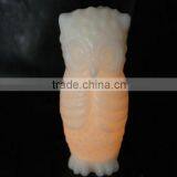 owl Led candle light/candle/art candle of bird