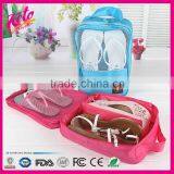 Three Layers Portable Travel Shoe Storage Bag thumbnail-1