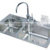 Double Bowl 304 Stainless Steel Kitchen Sink /STAINLESS STEEL KITCHEN SINK