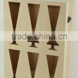 Wooden Wine Glass Packing Gift Boxes Wooden Wine Gift Box