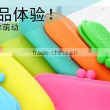 Silicone Cosmetic Bag,silicone Pencil Bag,silicone Coin Bag, Silicone Pencil Case thumbnail-1