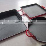 2015 NEW CAST IRON FLAT GRIDDLE PAN thumbnail-1