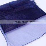 The Cheap Navy Organza Table Runner thumbnail-1