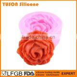 Hot Selling Rose Flower Cake Decoration Tip Silicone Fondant Mold thumbnail-3