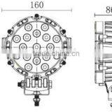 Best Option for 7" 51W Led Work Light for Car Led Headlight 51W Led off Road Light thumbnail-2