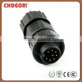 Middle 8pin Led Connector, Chogori High Quality Nylon Connector, IP67 Waterproof Connector thumbnail-1