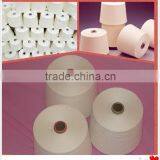 Virgin 100 AA Grade Polyester Ring Spun Yarn Raw White 30s,40s ,50s thumbnail-2