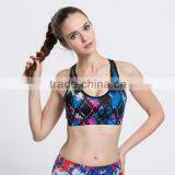 Wholesale Young Ladies Sexy Sportswear Sublimation Printed Gym Trainning Custom Wear Women's Sport Bra Quality Choice thumbnail-5