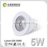 Top Selling Dimmable 5W MR16 Spotlight Sharp COB Chip 3 Year Warranty Spot Light LED