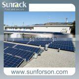 Easy Installation Ballast Solar Panel Mounting Brackets/aluminum pv Mount Structure
