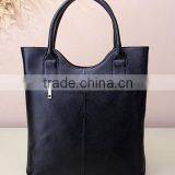 Genuine Leather Sample Zip Closure Handbag Top Handle Tote Bag thumbnail-3
