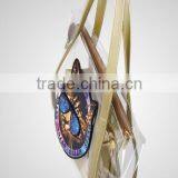 Clear PVC Large Capacity Tote Bag With Glod Webbing Handle Bag,bag in Bag thumbnail-4