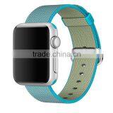 Adjustable Fabric Watch Bands For Apple Watch Durable Woven Nylon Watch Bands With Adapter thumbnail-5