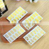 2016 New Popular 3d Nail Stickers, Nail Wraps Stickers, Stickers for Nail