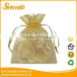 Custom-made Colored Mesh Organza Jewelry Drawstring Bag