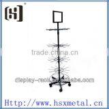 Supermarket Floor Standing Retail Rotatable Hanging Display Shelf HSX-S1020