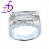 Wholesale 2015 Popular Men Ring Mirco Pave Setting CZ Men Ring thumbnail-1