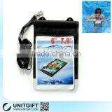 China Wholesale Luminous Mobile Phone Pvc Waterproof Bag for Mini Ipad thumbnail-2
