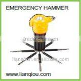 Multifunction Emergency Hammer Screwdriver Flashlight Tools, Electrical Tools