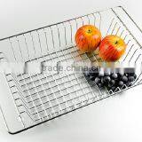 China Manufacturer Kitchen Accessory Stainless Steel Kitchen Drawer Basket