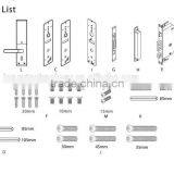 2016 New StZinc Alloy Metal Casing High Quality Electronic RFID Card Hotel Door Lock With Access Control thumbnail-4