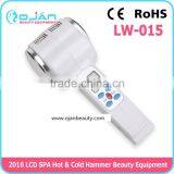 3 in 1 LCD Ultrasonic Hot & Cold Hammer for Skin Tightening thumbnail-1