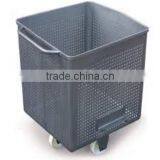 Stainless Steel 200L Punching Meat Cart (Trolley, Buggy, Bin) thumbnail-1