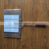 Wholesale Hot Sell High Quality Stainless Steel Mesh Bbq Grill With Long Handle for Bbq thumbnail-6