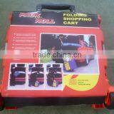 Plastic Collapsible Rolling Cart Foldaway Plastic Cart 38*33*36 cm thumbnail-2