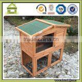 SDR009-T Wooden Bunny House Cheap 2 Story Double Decker Rabbit Hutches thumbnail-4