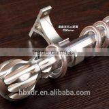 OEM New Design Fashionable Decorative Aluminum Curtain Rod With End Caps thumbnail-1