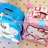 Tin Coin Box With Lock