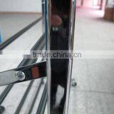 Vivinature 50 Pairs Rolling Shoes Rack and Chrome Shoes Tower thumbnail-6