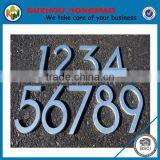 Stainless Steel 10cm Height House Number Plate thumbnail-2
