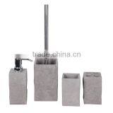 New Style Black Bathroom Accessory Set, Black Marble Bathroom Accessories thumbnail-1