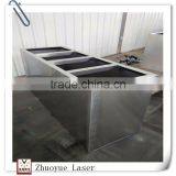 Factory Customized Fabricating Stainless Steel 304 Flower Pot/Balcony Flower Pots/Large Stainless Steel Pots thumbnail-3