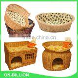Wicker Oval Inner Cushion Wholesale Rattan Dog Bed thumbnail-1